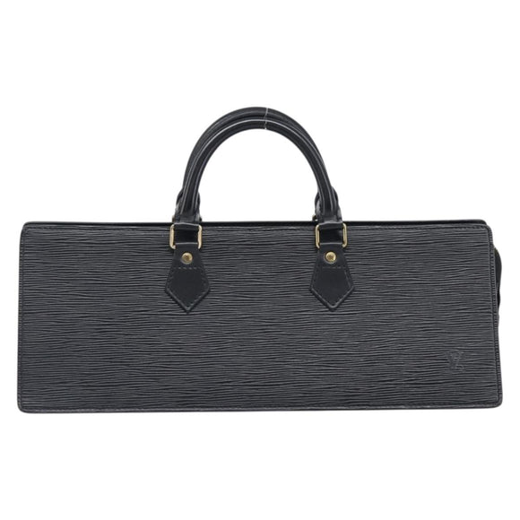 LOUIS VUITTON Epi Sac Triangle Hand Bag Black M52092 LV Auth 202052A