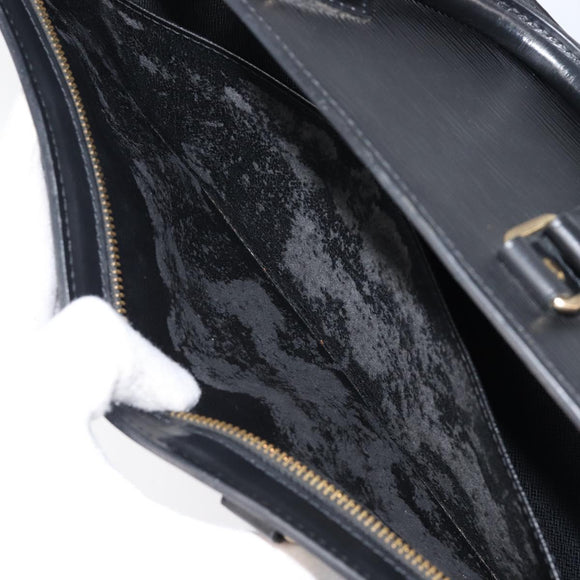 LOUIS VUITTON Epi Sac Triangle Hand Bag Black M52092 LV Auth 202052A