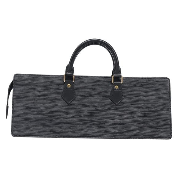 LOUIS VUITTON Epi Sac Triangle Hand Bag Black M52092 LV Auth 202052A