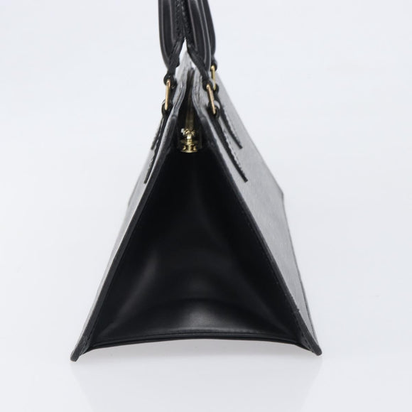 LOUIS VUITTON Epi Sac Triangle Hand Bag Black M52092 LV Auth 202052A