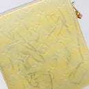 LOUIS VUITTON Monogram Vernis Motto Accessory Pouch Gris M91030 LV Auth 202054-9