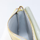 LOUIS VUITTON Monogram Vernis Motto Accessory Pouch Gris M91030 LV Auth 202054-19