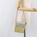 LOUIS VUITTON Monogram Vernis Motto Accessory Pouch Gris M91030 LV Auth 202054-22