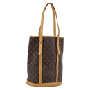 LOUIS VUITTON Monogram Bucket GM Shoulder Bag M42236 LV Auth 202055-1