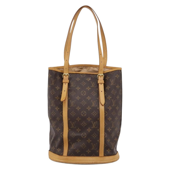 LOUIS VUITTON Monogram Bucket GM Shoulder Bag M42236 LV Auth 202055