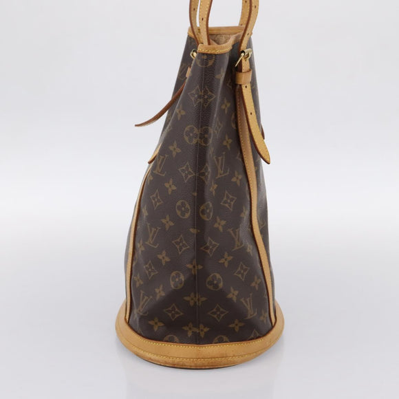 LOUIS VUITTON Monogram Bucket GM Shoulder Bag M42236 LV Auth 202055