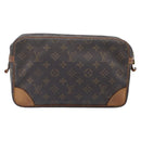 LOUIS VUITTON Monogram Compiegne 28 Clutch Bag M51845 LV Auth 202058-2