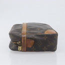 LOUIS VUITTON Monogram Compiegne 28 Clutch Bag M51845 LV Auth 202058-4