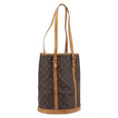 LOUIS VUITTON Monogram Bucket GM Shoulder Bag M42236 LV Auth 202062-1