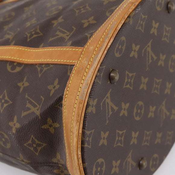 LOUIS VUITTON Monogram Bucket GM Shoulder Bag M42236 LV Auth 202062