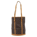 LOUIS VUITTON Monogram Bucket GM Shoulder Bag M42236 LV Auth 202062-13