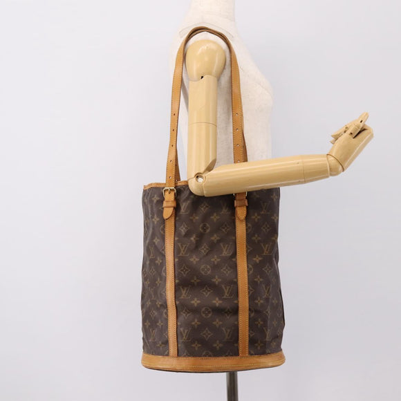 LOUIS VUITTON Monogram Bucket GM Shoulder Bag M42236 LV Auth 202062