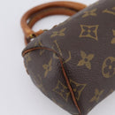 LOUIS VUITTON Monogram Mini Speedy Hand Bag M41534 LV Auth 202066-16