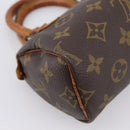 LOUIS VUITTON Monogram Mini Speedy Hand Bag M41534 LV Auth 202066-18