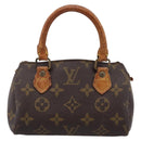 LOUIS VUITTON Monogram Mini Speedy Hand Bag M41534 LV Auth 202066-13