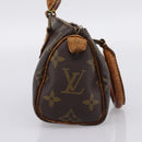 LOUIS VUITTON Monogram Mini Speedy Hand Bag M41534 LV Auth 202066-4