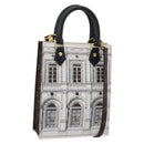 LOUIS VUITTON Monogram Fornasetti Petit Sac Plat Bag M80991 LV Auth 202068SAM-1