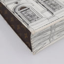 LOUIS VUITTON Monogram Fornasetti Petit Sac Plat Bag M80991 LV Auth 202068SAM-18