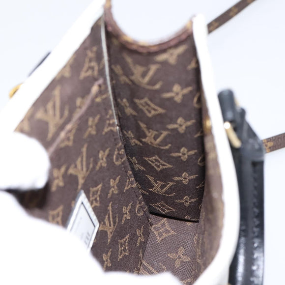 LOUIS VUITTON Monogram Fornasetti Petit Sac Plat Bag M80991 LV Auth 202068SAM