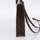LOUIS VUITTON Monogram Fornasetti Petit Sac Plat Bag M80991 LV Auth 202068SAM-4