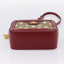 GUCCI Micro GG Supreme Doraemon Collaboration Bag PVC Beige 655596 Auth 202069M-11