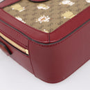 GUCCI Micro GG Supreme Doraemon Collaboration Bag PVC Beige 655596 Auth 202069M-13