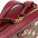 GUCCI Micro GG Supreme Doraemon Collaboration Bag PVC Beige 655596 Auth 202069M-17