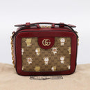GUCCI Micro GG Supreme Doraemon Collaboration Bag PVC Beige 655596 Auth 202069M-25