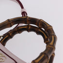GUCCI Yuko Higuchi Bamboo Diana Small Tote Bag 3way Pink 841488 Auth 202070SM-8