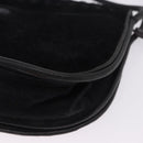 BOTTEGA VENETA INTRECCIATO Shoulder Bag Fur Black Auth 202071-9