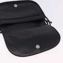 BOTTEGA VENETA INTRECCIATO Shoulder Bag Fur Black Auth 202071-10
