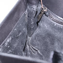 BOTTEGA VENETA INTRECCIATO Shoulder Bag Fur Black Auth 202071-19