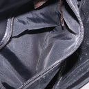 BOTTEGA VENETA INTRECCIATO Shoulder Bag Fur Black Auth 202071-21