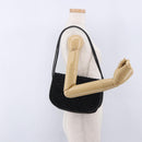 BOTTEGA VENETA INTRECCIATO Shoulder Bag Fur Black Auth 202071-22