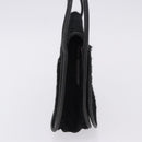 BOTTEGA VENETA INTRECCIATO Shoulder Bag Fur Black Auth 202071-5