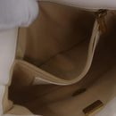 CHANEL Matelasse Chain Shoulder Bag Leather White Gold Tone CC Auth 202072SAM-24
