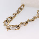 CHANEL Matelasse Chain Shoulder Bag Leather White Gold Tone CC Auth 202072SAM-7