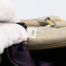 Miu Miu Vitellolux Hand Bag Leather 2way Green Gold Tone Auth 202078V-26