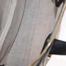 FENDI Chameleon Hand Bag Canvas 2way Beige Gold Tone 8BL114 Auth 202092-18