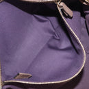 BVLGARI Chain Shoulder Tote Bag Leather 2way Beige Gold Tone Auth 202093A-25