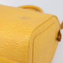 LOUIS VUITTON Epi Speedy 25 Hand Bag Tassili Yellow M43019 LV Auth 202095V-14