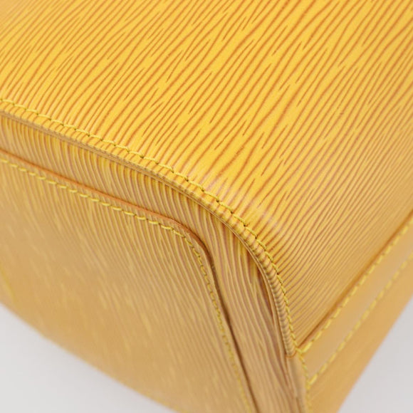 LOUIS VUITTON Epi Speedy 25 Hand Bag Tassili Yellow M43019 LV Auth 202095V