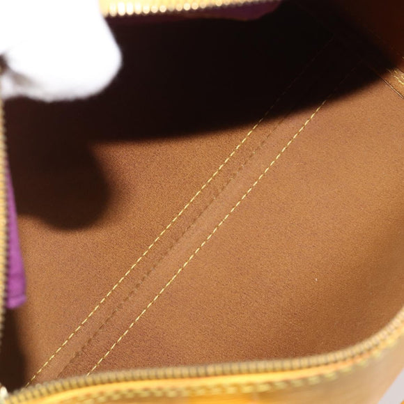LOUIS VUITTON Epi Speedy 25 Hand Bag Tassili Yellow M43019 LV Auth 202095V
