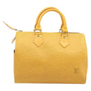 LOUIS VUITTON Epi Speedy 25 Hand Bag Tassili Yellow M43019 LV Auth 202095V-2