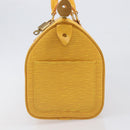 LOUIS VUITTON Epi Speedy 25 Hand Bag Tassili Yellow M43019 LV Auth 202095V-4