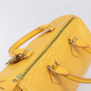 LOUIS VUITTON Epi Speedy 25 Hand Bag Tassili Yellow M43019 LV Auth 202095V-6