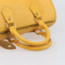 LOUIS VUITTON Epi Speedy 25 Hand Bag Tassili Yellow M43019 LV Auth 202095V-7