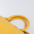 LOUIS VUITTON Epi Speedy 25 Hand Bag Tassili Yellow M43019 LV Auth 202095V-8