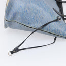 LOUIS VUITTON Epi Denim Neverfull MM Tote Bag Blue M51053 LV Auth 202097-17