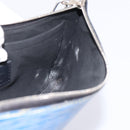 LOUIS VUITTON Epi Denim Neverfull MM Pouch Blue LV Auth 202098A-11